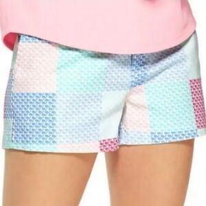 Vineyard‎ Vines For Target Girls Shorts Sz5T Patchwork Whale Print